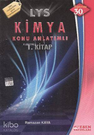 LYS Kimya Konu Anlatımlı 1.Kitap
