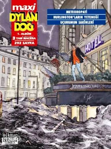  Dylan Dog Maxi 1 Albüm Meteoropati Hurlingtonların Yeteneği Uçurumun Sakinleri | Luigi Mignacco | Zeynep Ece | Lal Kitap | 9786059958240 | 
