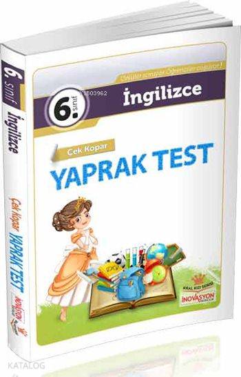 6. Sınıf İngilizce Çek Kopar Yaprak Test