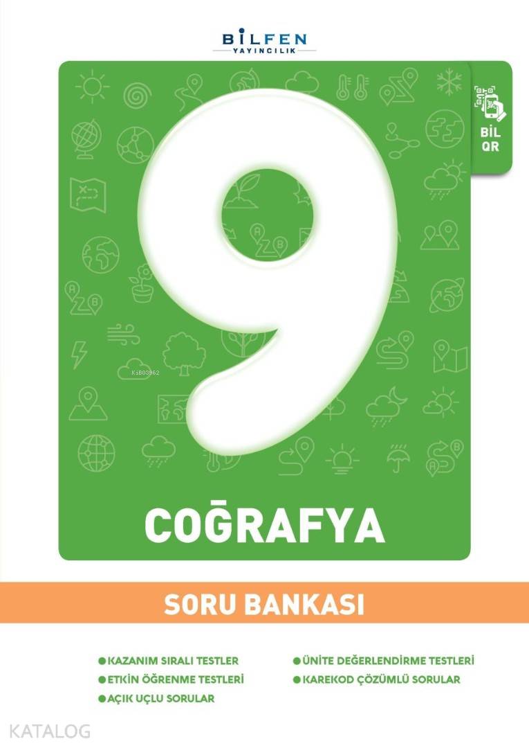 Bilfen Yayınları 9. Sınıf Coğrafya Soru Bankası Bilfen