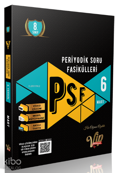 Vip 8.Sınıf Periyodik Soru Fasikülleri - 6.Sayı