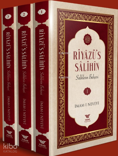  Riyâzüs Sâlihîn (3 Cilt Takım) | Riyâzüs Sâlihîn (3 Cilt Takım) | İmam Nevevi | Yüksel Yayıncılık | 9786258231144 