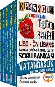 Yediiklim KPSS Lise - Önlisans Soru Bankası Modüler Set 2014