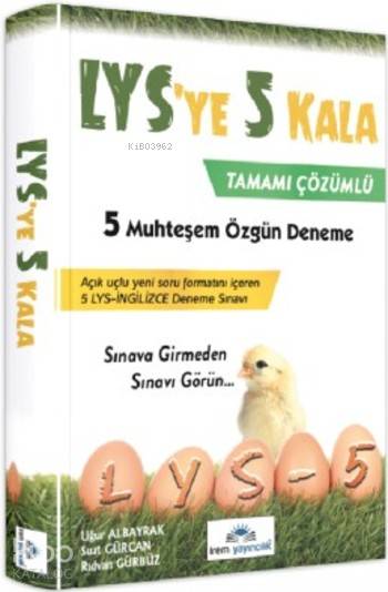 LYS'ye 5 Kala 5 Özgün Deneme Sınavı