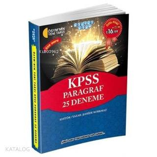 2018 KPSS Paragraf 25 Deneme