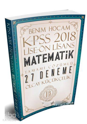 2018 KPSS Lise Ön Lisans Matematik Tamamı Çözümlü 27 Deneme