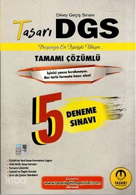 DGS Tamamı Çözümlü 5 Deneme Sınavı
