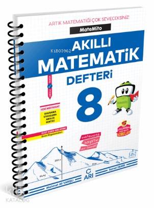 Arı Yayınları 8. Sınıf LGS Matemito Akıllı Matematik Defteri Denemoji Deneme 2 Hediyeli Arı 