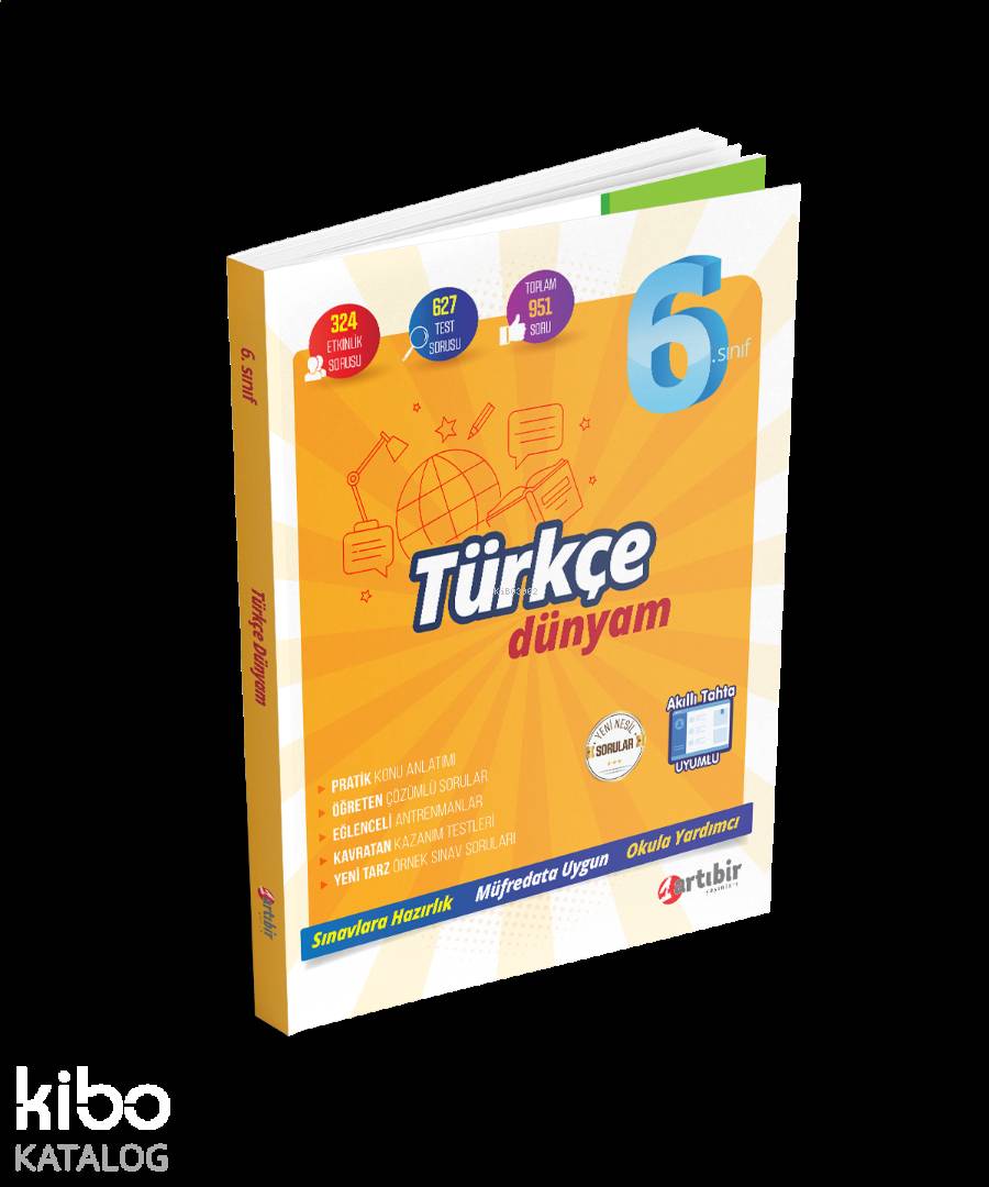 Artıbir Yayınları 6. Sınıf Türkçe Dünyam Artıbir 