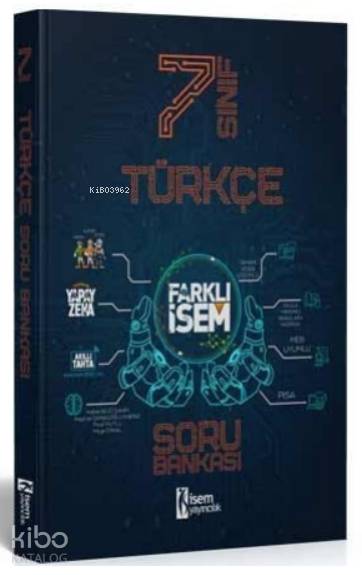İsem 2021 7.Sınıf Farklı İsem Türkçe Soru Bankası İsem Yayıncılık