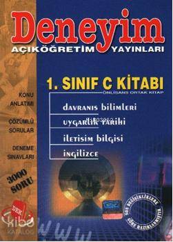 1. Sınıf C Kitabı; Davranış Bilimleri, Uygarlık Tarihi, İletişim Bilgisi, İngilizce
