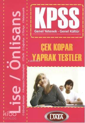 KPSS Genel Kültür-Genel Yetenek Çek Kopar Yaprak Testleri (Lise Önlisans)