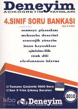 AÖF 4. Sınıf| İşletme; Soru Bankası