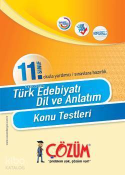 11. Sınıf	Türk Edebiyatı Dil ve Anlatım Çek Kopar Testleri
