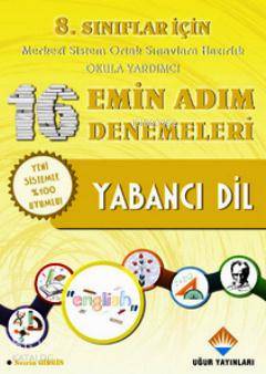 8. Sınıf 16 Emin Adım - Yabancı Dil Denemeleri