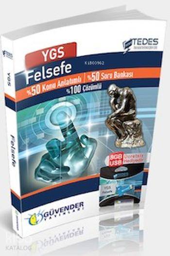 YGS Felsefe Konu Anlatımlı Soru Bankası 8 GB USB Hediyeli