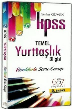 KPSS Temel Yurttaşlık Bilgisi Renklerle Soru Cevap