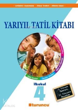 4. Sınıf Turuncu Yarıyıl Tatil Kitabı