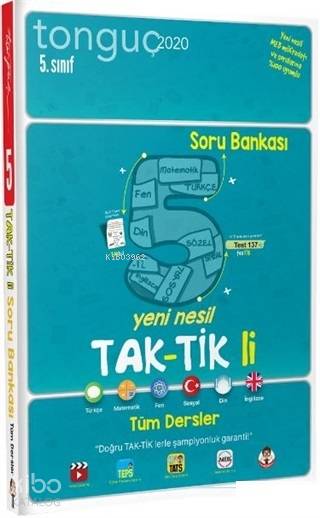 5. Sınıf Tüm Dersler Yeni Nesil Taktikli Soru Bankası 2020
