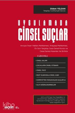  Cinsel Suçlar | Cinsel Suçlar | Didem Yeldan | Seçkin Yayıncılık | 9789750258411 