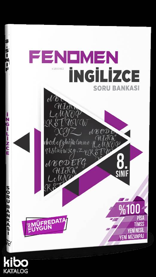 Referans Yayınları FENOMEN 8. Sınıf LGS İngilizce Soru Bankası Referans Yayın