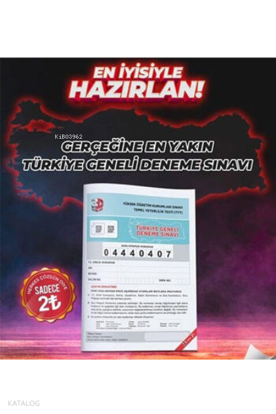 3D Yayınları Türkiye Geneli Deneme Sınavı -2021
