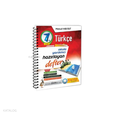 7. Sınıf Türkçe Hazırlayan Defter Mesut Hayat
