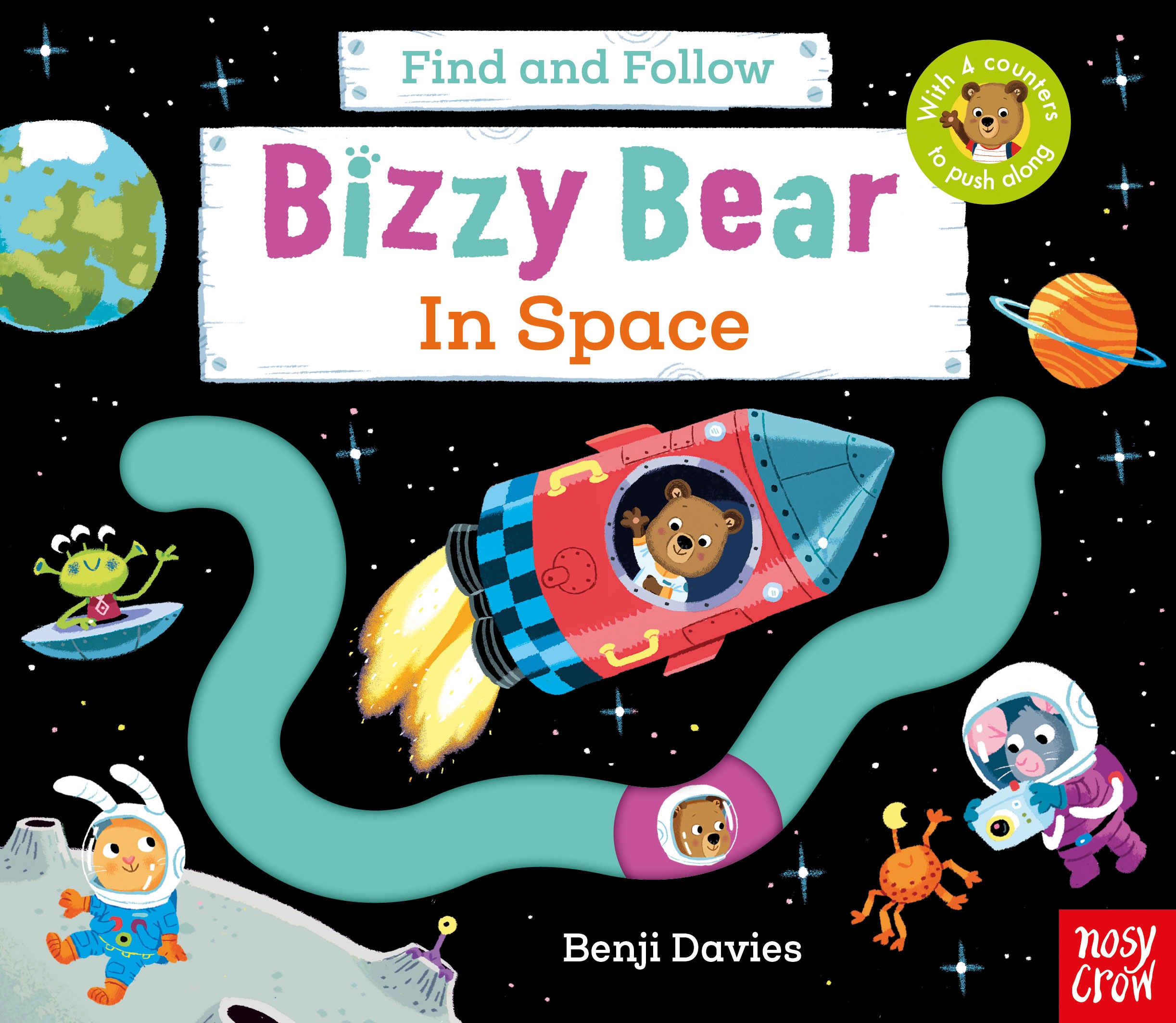 Bizzy Bear: Find and Follow In Space - 9781839947667 Bizzy Bear: Find and Follow In Space - 9781839947667 - 9781839947667