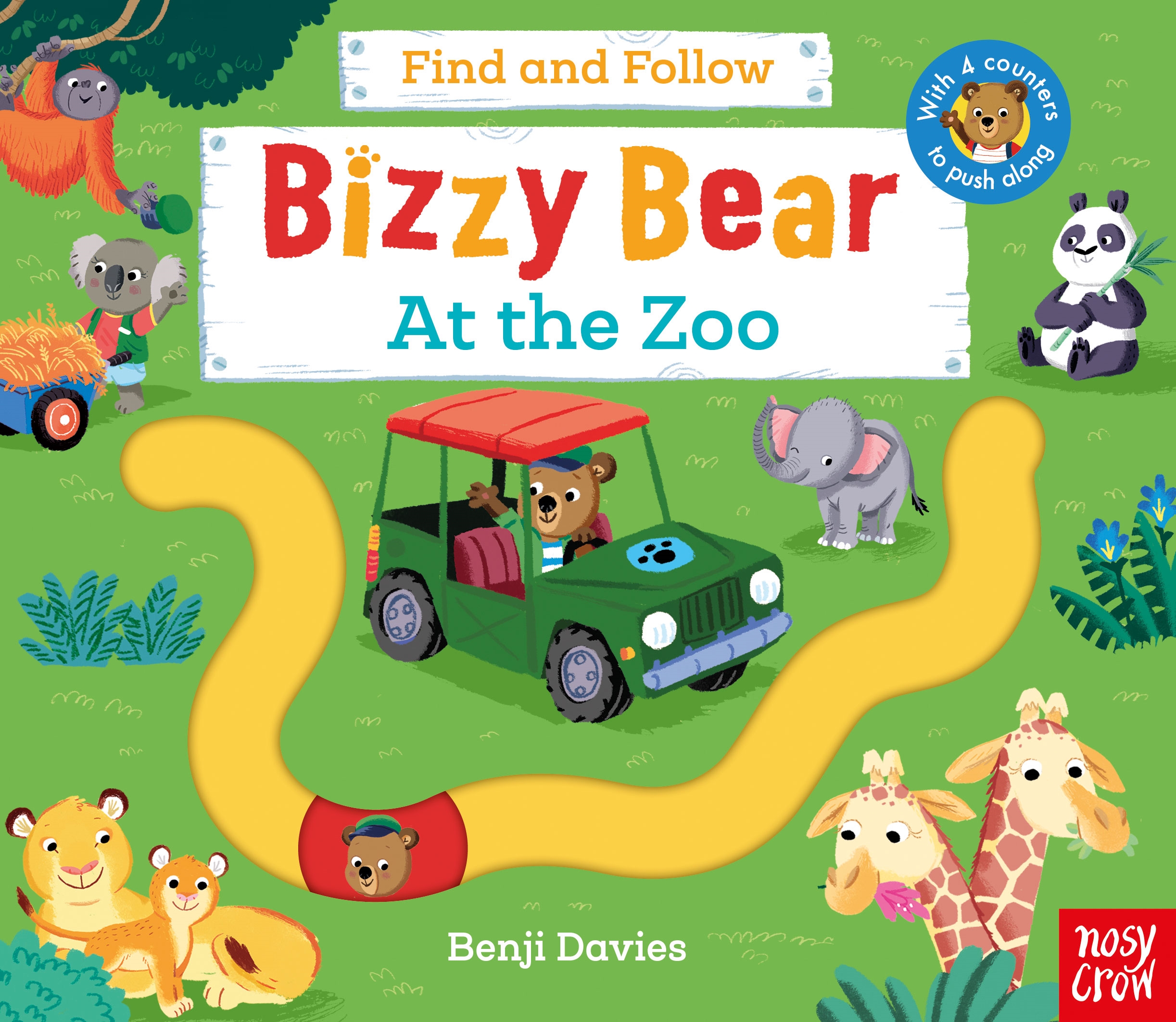 Bizzy Bear: Find and Follow At the Zoo - 9781839947650 Bizzy Bear: Find and Follow At the Zoo - 9781839947650 - 9781839947650