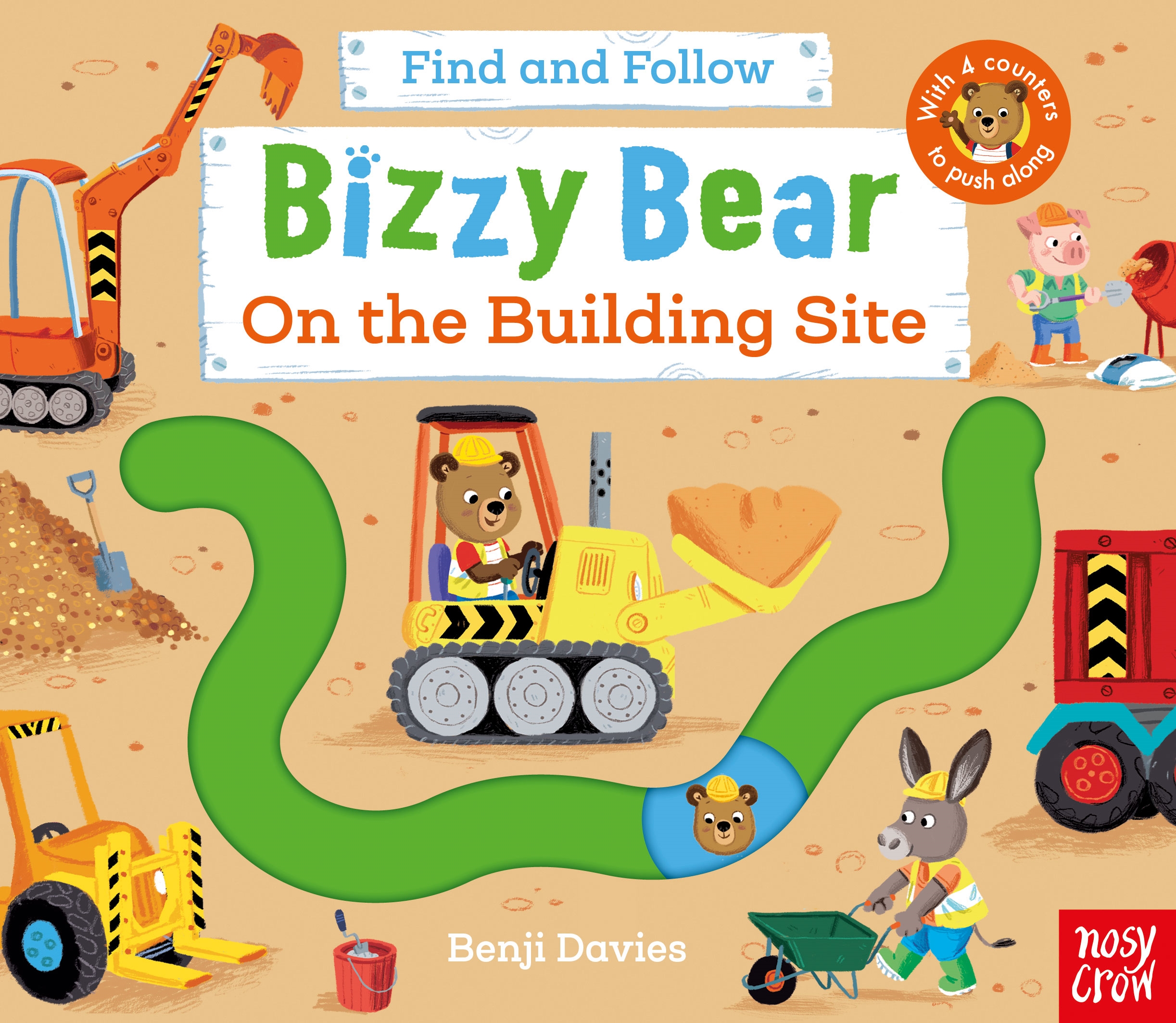 Bizzy Bear: Find and Follow On the Building Site - 9781839947643 Bizzy Bear: Find and Follow On the Building Site - 9781839947643 - 9781839947643