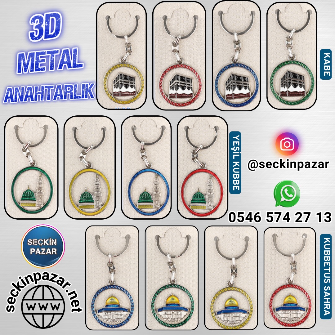  Anahtarlık 3d Metal Kabe | Meva Hediye | 3999552673329 | 