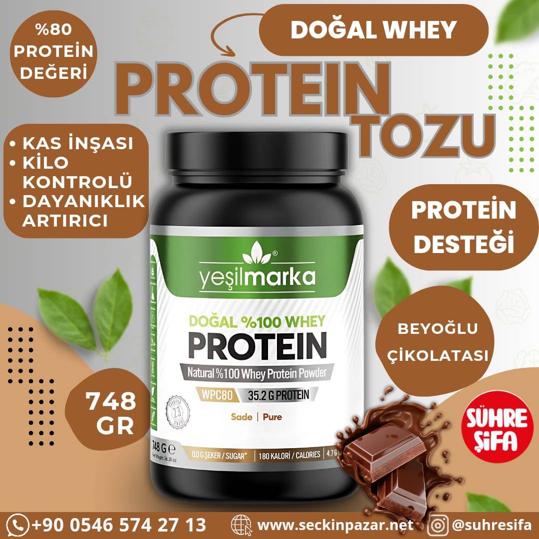 Whey Protein Tozu Beyoğlu Çikolatası - 748gr