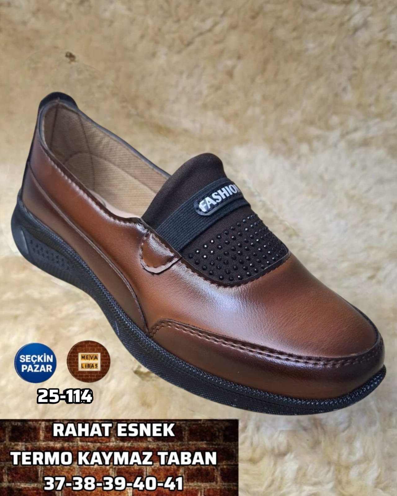  Ayakkabı Bayan Casual KOD 25 114 Taba 41 | Neka Toptan Ayakkabı | 3999552670762 | 