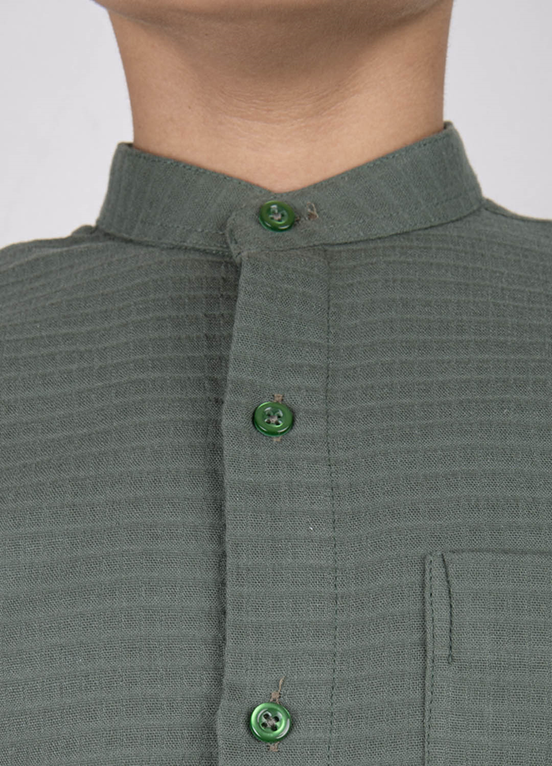  Kardeli Müslin Takım Çocuk Haki Yeşil 89 Yaş | Meva Libas | 3999552673688 | 