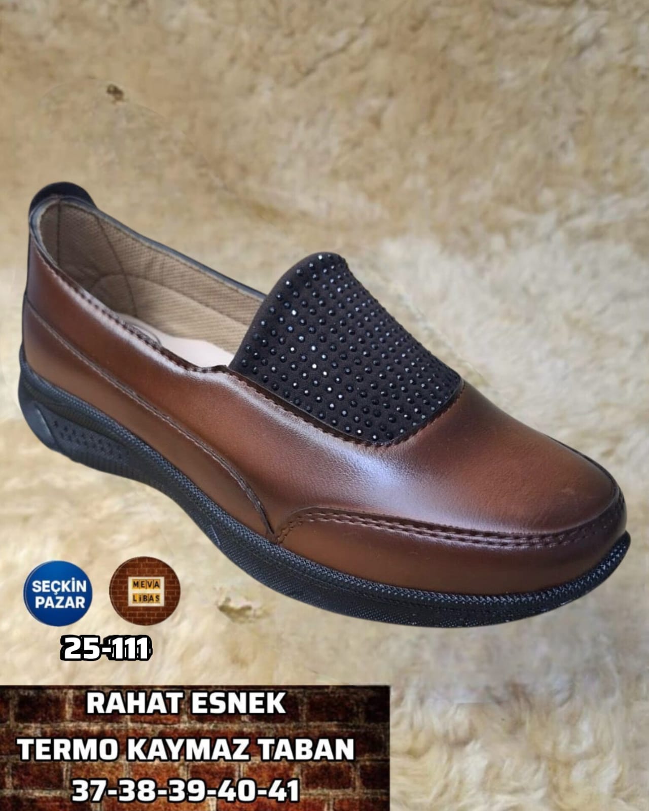  Ayakkabı Bayan Casual KOD 25 111 Taba 41 | Neka Toptan Ayakkabı | 3999552670663 | 