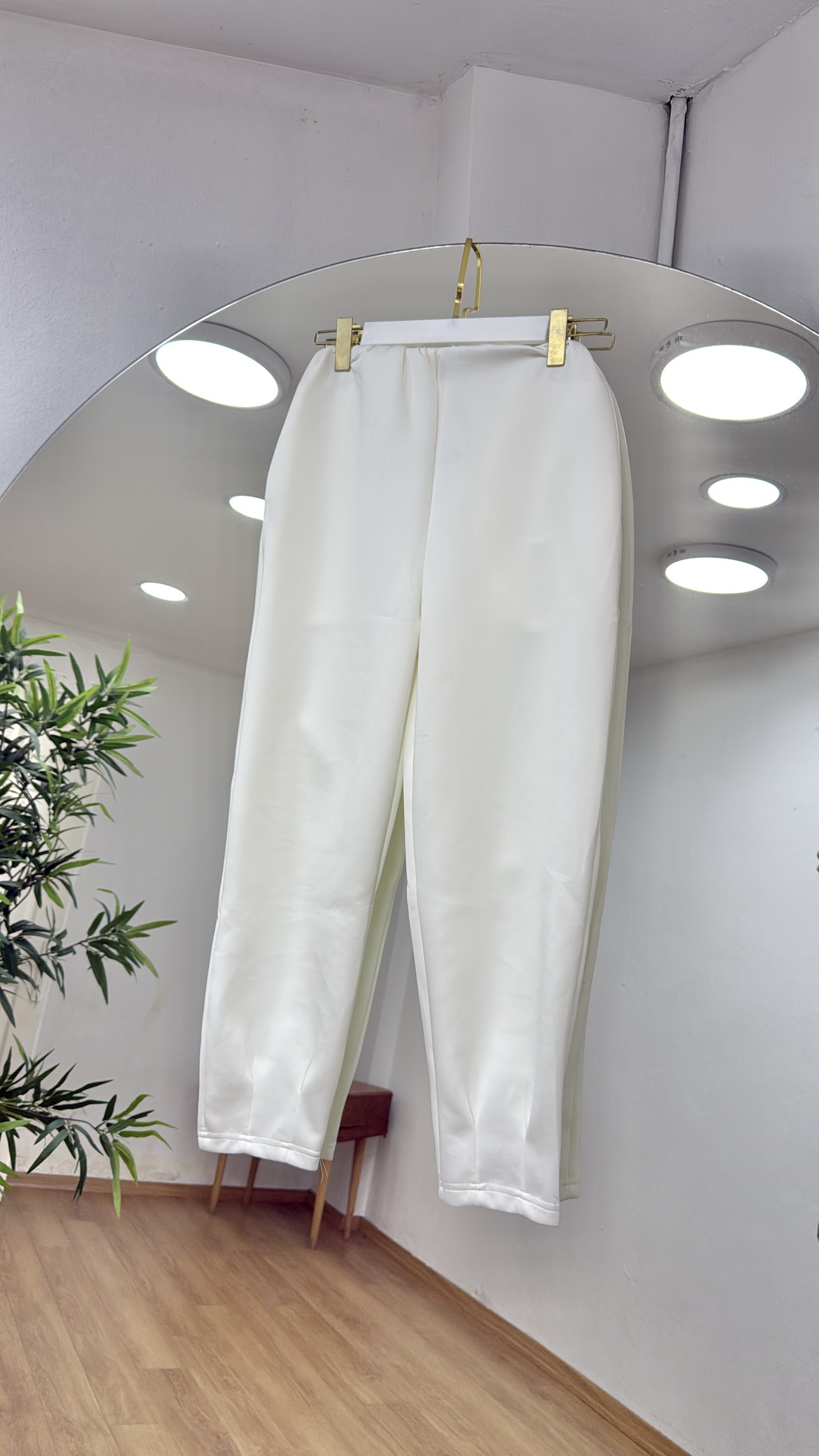  26013 PAÇA PİLELİ PANTOLON BEYAZ LXL | Pilise | 3990000012561 | 