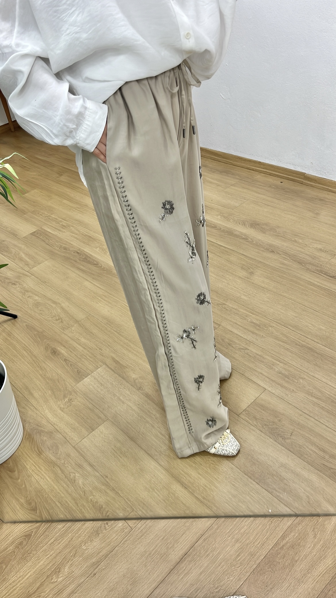 45179 PANTOLON BEJ STD | ORFEONEGRO | 3990000036130 | 