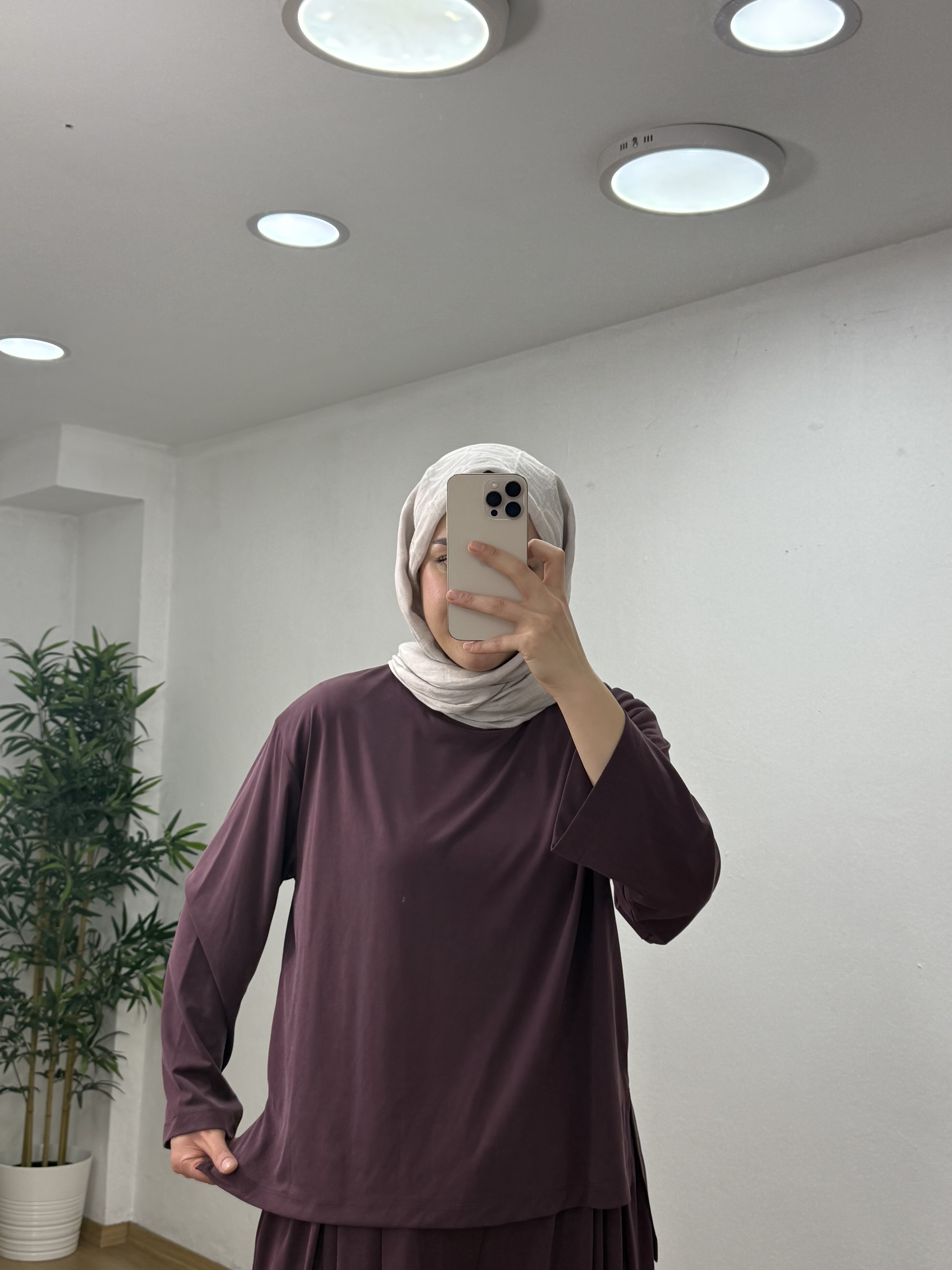  10826 BLUZ MÜRDÜM SM | LOREEN (PUANE) | 3990000156524 | 